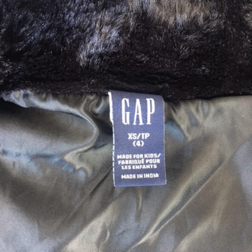 Gap Faux Fur Coat - Picture 3 of 4